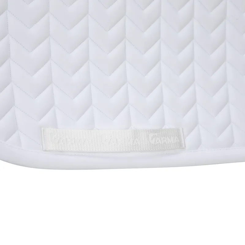 Shires ARMA Elegance 3.0 Saddlecloth - White-2