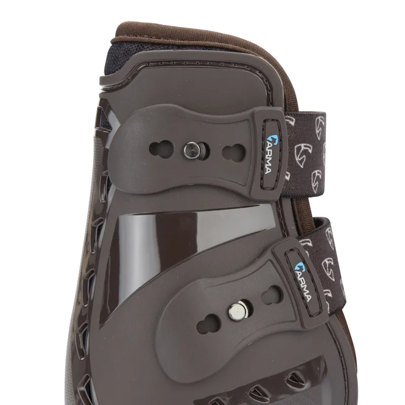 Shires ARMA Carbon Pro Fetlock Boots - Brown-2