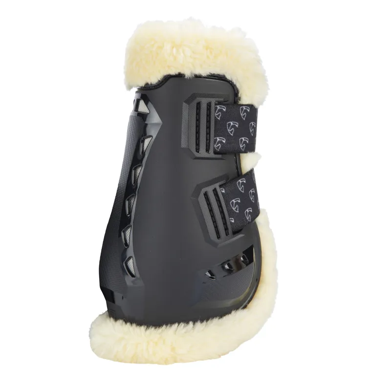 Shires ARMA Carbon Pro SupaFleece Fetlock Boots - Black