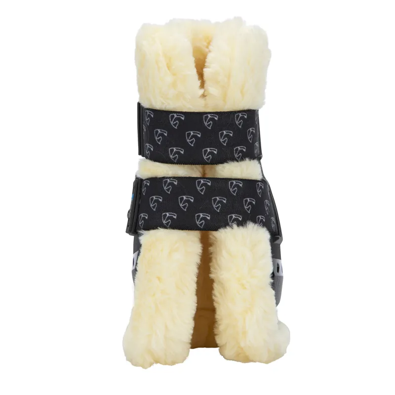 Shires ARMA Carbon Pro SupaFleece Fetlock Boots - Black-2