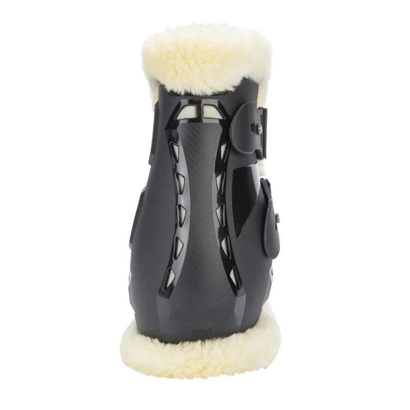 Shires ARMA Carbon Pro SupaFleece Fetlock Boots - Black-1