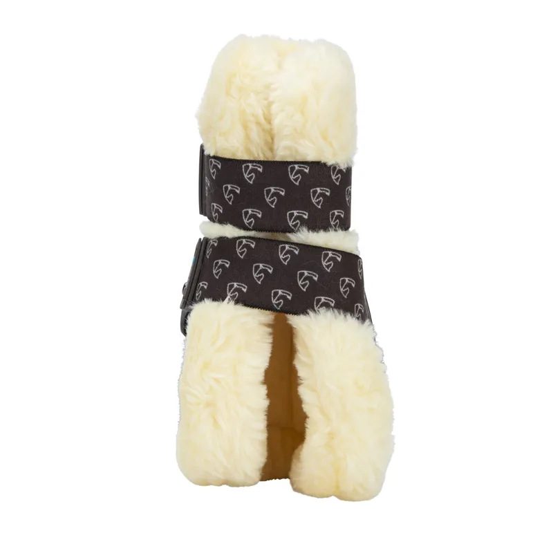 Shires ARMA Carbon Pro SupaFleece Fetlock Boots - Brown-3