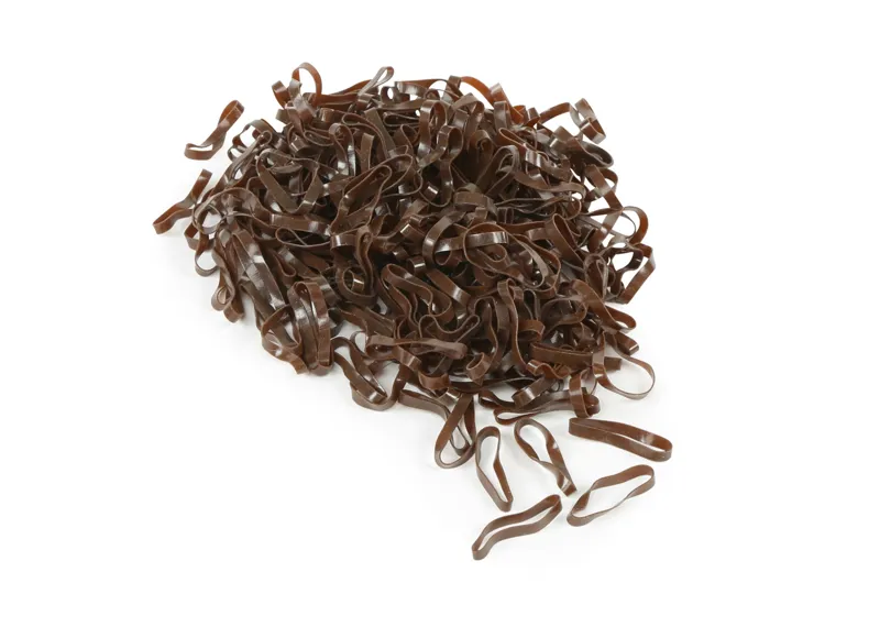 Shires EZI-GROOM Silicone Plaiting Bands-2