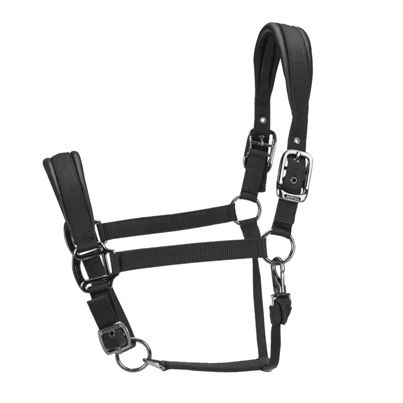 Shires ARMA Pro Padded Headcollar - Black