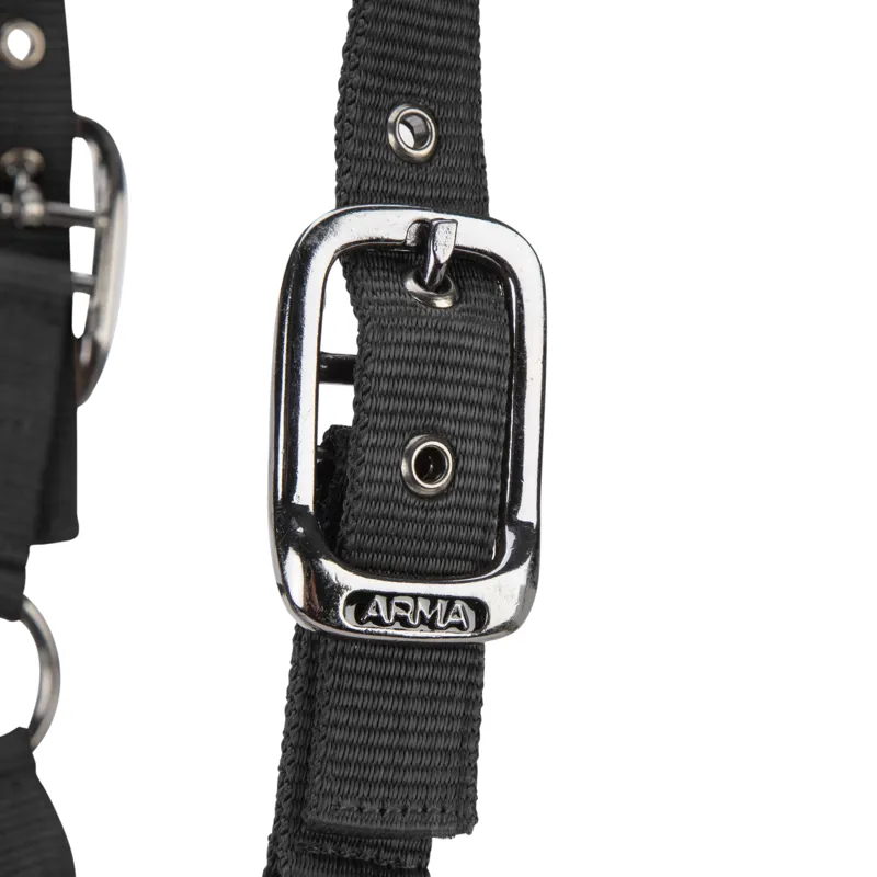 Shires ARMA Pro Padded Headcollar - Black-1