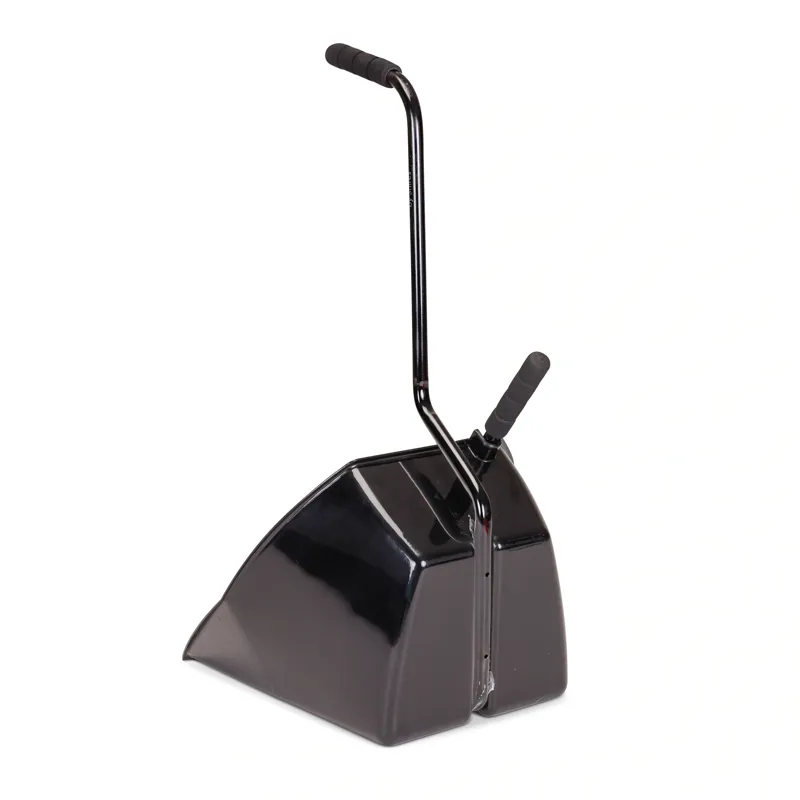 Shires EZI-KIT Large Manure Scoop - Black-1