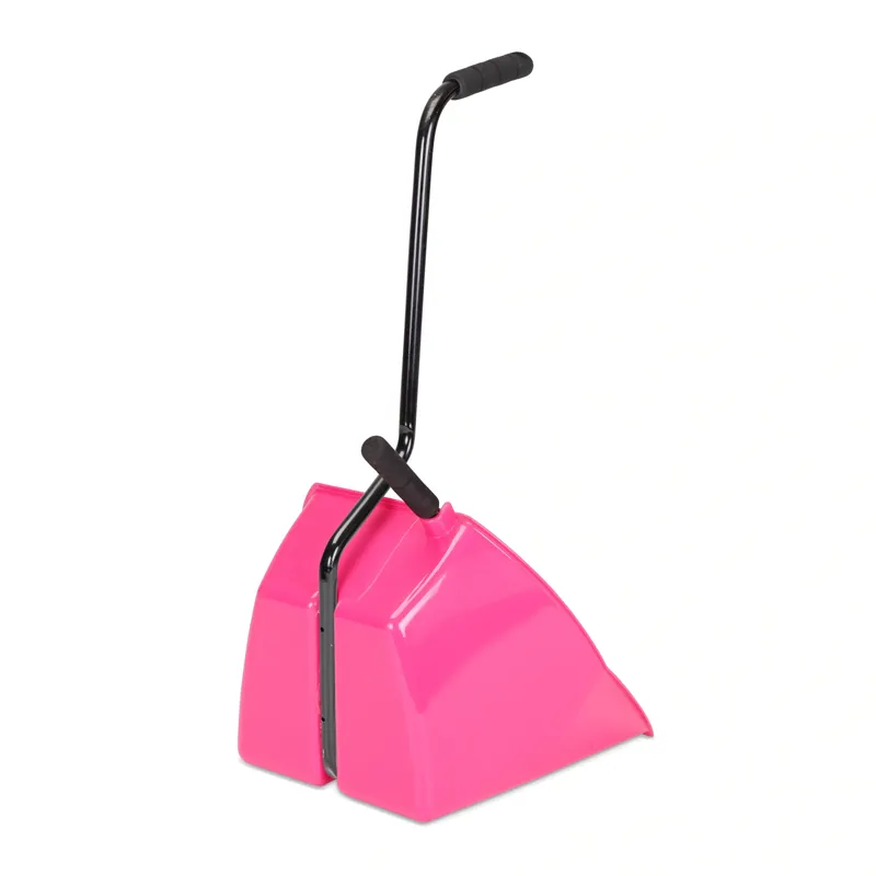 Shires EZI-KIT Large Manure Scoop - Pink-2
