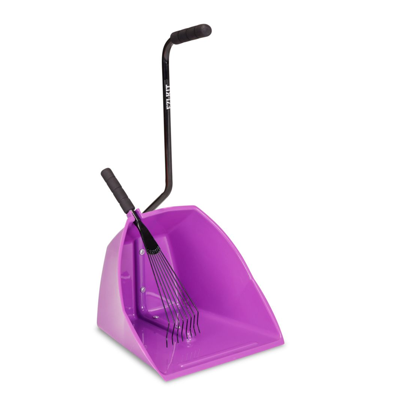 Shires EZI-KIT Large Manure Scoop - Purple