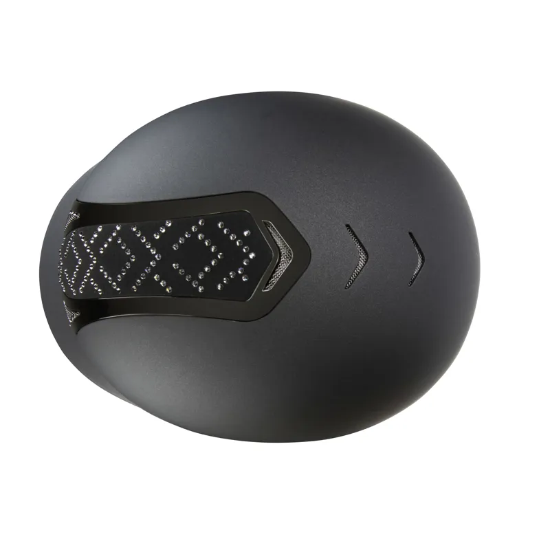 Shires Karben Sonic GXY Riding Hat - Black-8