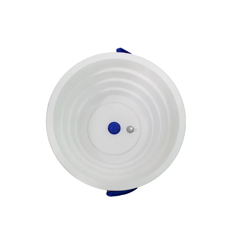 Gaun Bucket Drinker With Legs 15L - Blue/White-2