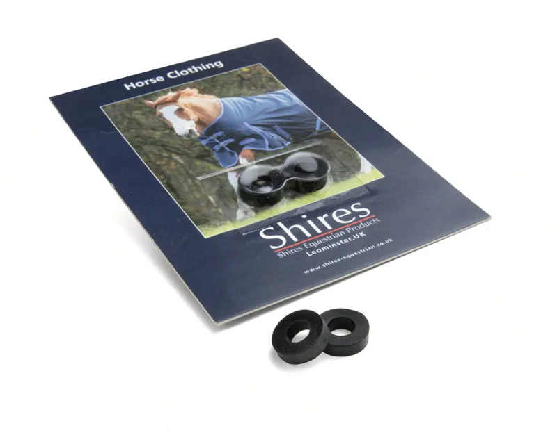 Shires Rubber Spare Surcingle Rings
