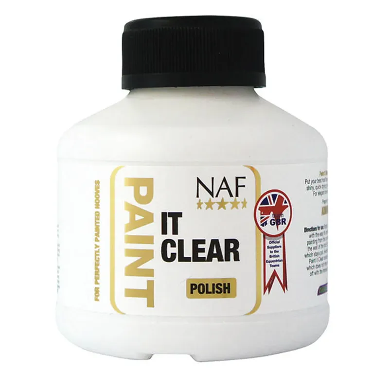 NAF Paint It Clear Hoof Polish - 250ml