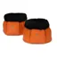 Shires ARMA Black Fleece Over Reach Boots - Orange