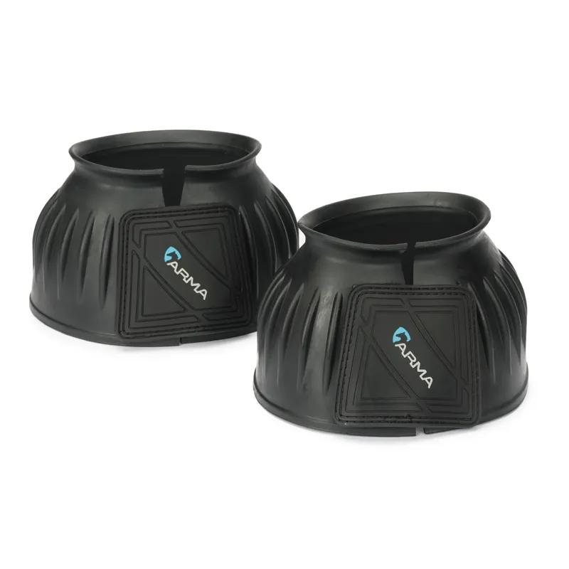 Shires ARMA Touch Close Over Reach Boots - Black