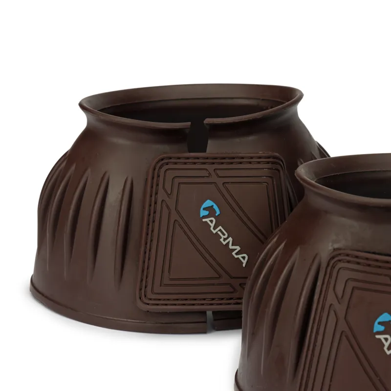 Shires ARMA Touch Close Over Reach Boots - Brown-1