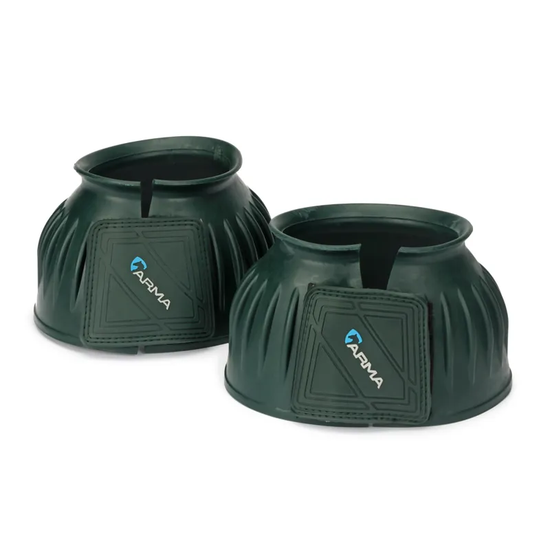 Shires ARMA Touch Close Over Reach Boots - Green