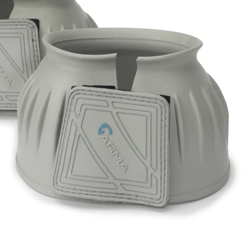 Shires ARMA Touch Close Over Reach Boots - Grey-1