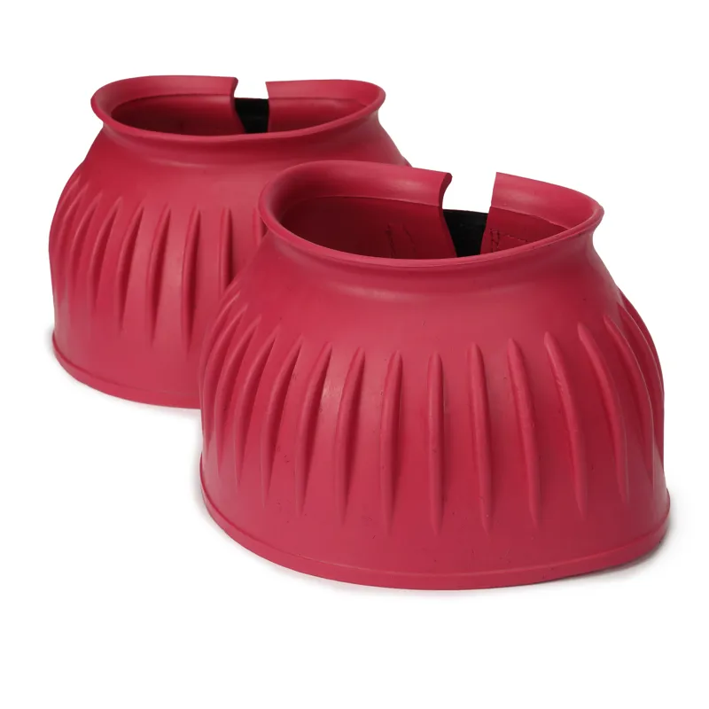 Shires ARMA Touch Close Over Reach Boots - Pink-2