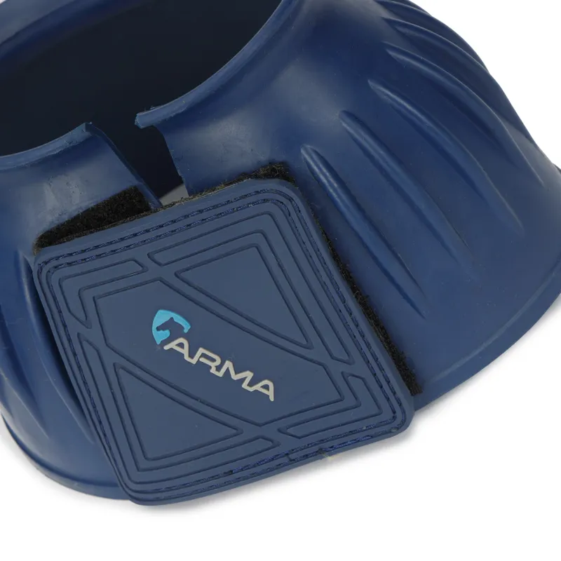 Shires ARMA Touch Close Over Reach Boots - Royal Blue-1