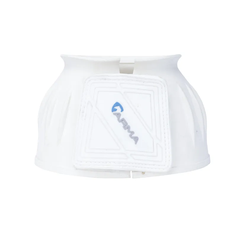 Shires ARMA Touch Close Over Reach Boots - White-1