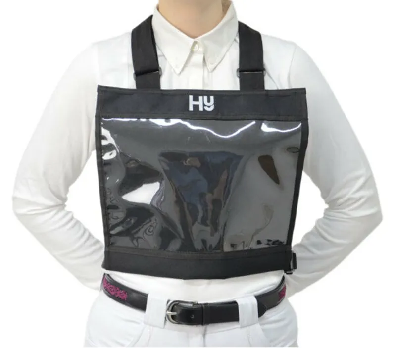 Hy Number Bib - Black