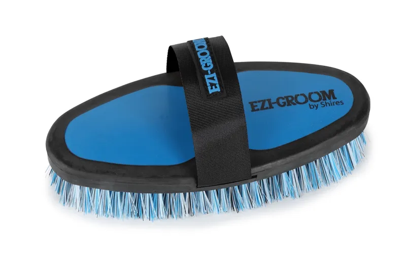 Shires EZI-GROOM Grip Body Brush - Large-2
