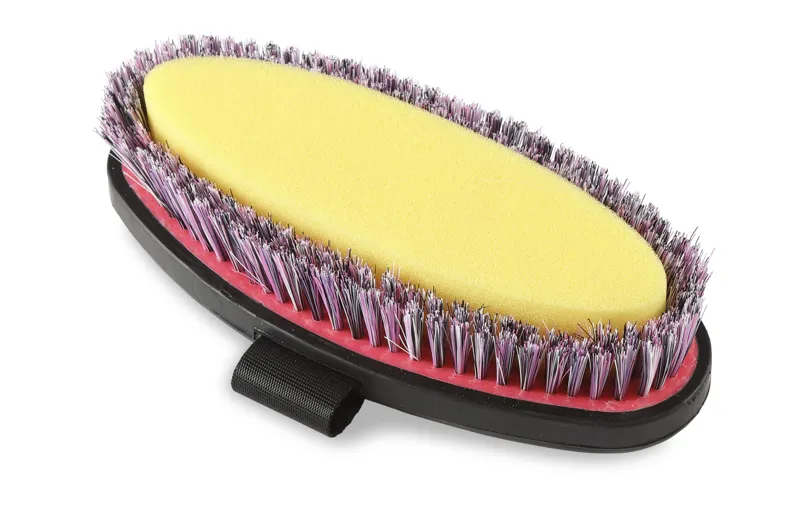 Shires EZI-GROOM Grip Body Wash Brush-4