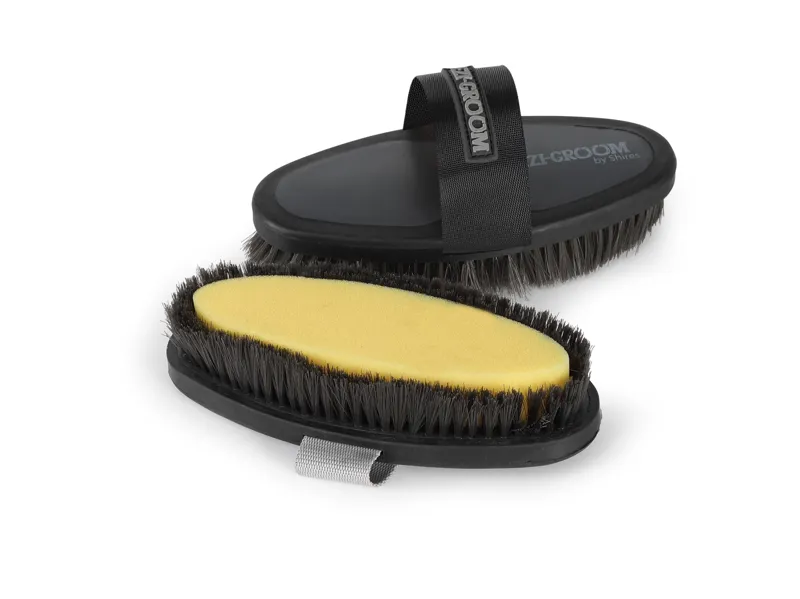 Shires EZI-GROOM Grip Body Wash Brush-1