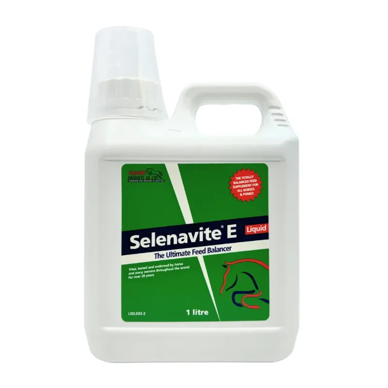 Equine Products Selenavite E All Around Feed Liquid Supplement - 1L