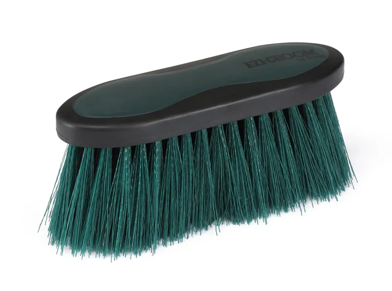 Shires EZI-GROOM Grip Long Bristle Dandy Brush-5