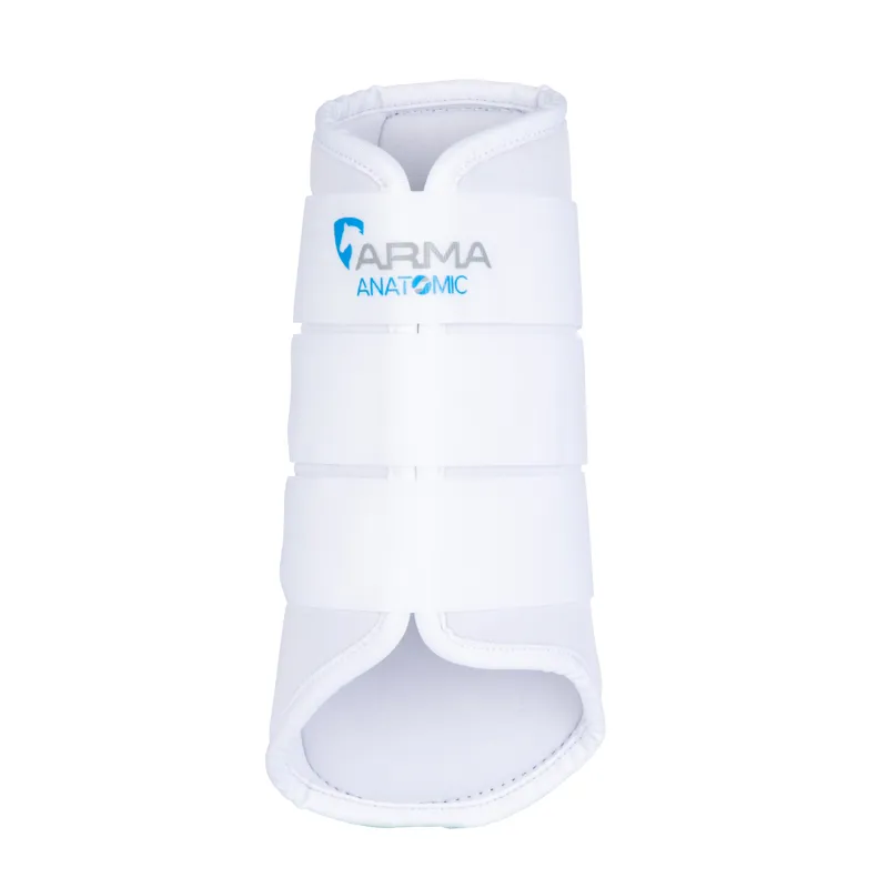 Shires ARMA Neoprene Brushing Boots - White-1