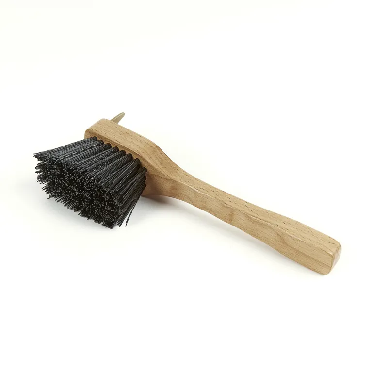 Shires EZI-GROOM Premium Hoof Pick Brush - Wood-1