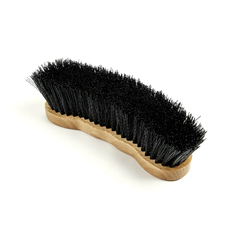 Shires EZI-GROOM Premium Dandy Brush - Wood-3