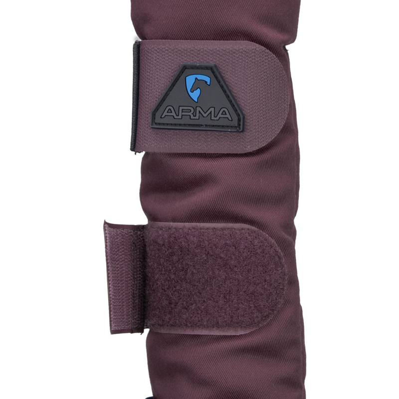 Shires ARMA Padded Tail Guard - Black Cherry-4