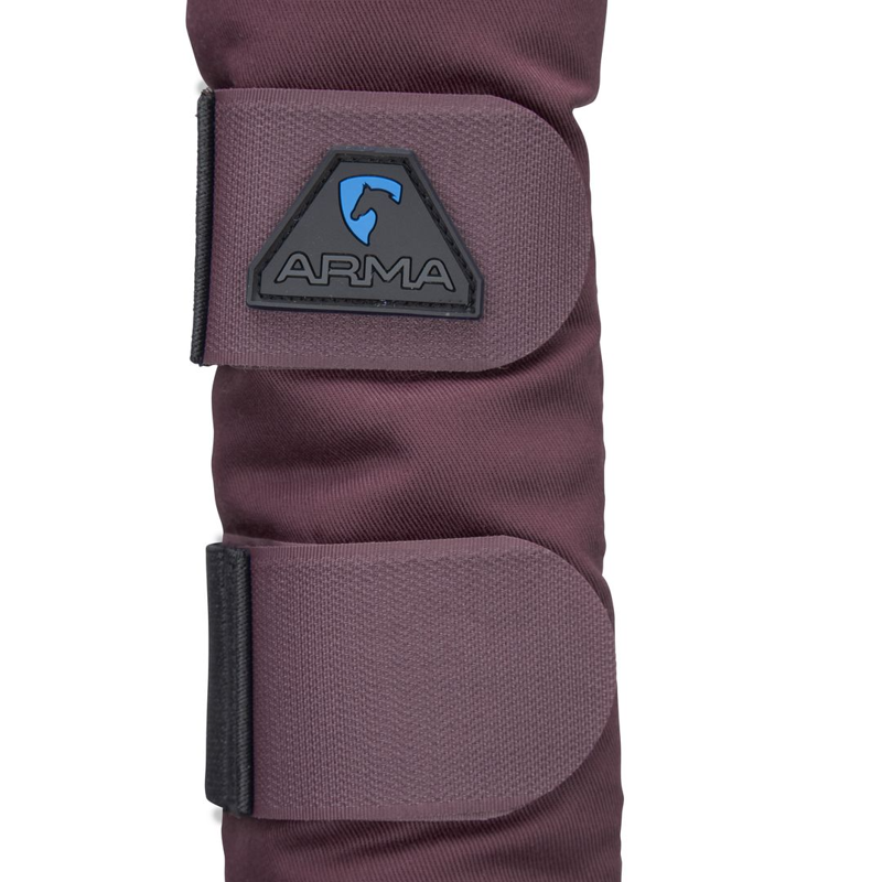 Shires ARMA Padded Tail Guard - Black Cherry-3
