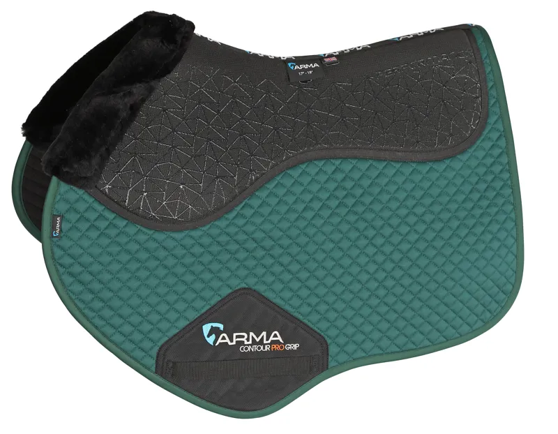 Shires ARMA Fusion Jump Saddlecloth - Green