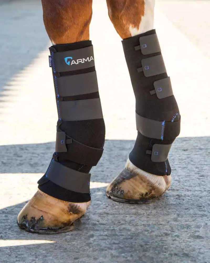 Shires ARMA Deluxe Mud Socks - Black-2