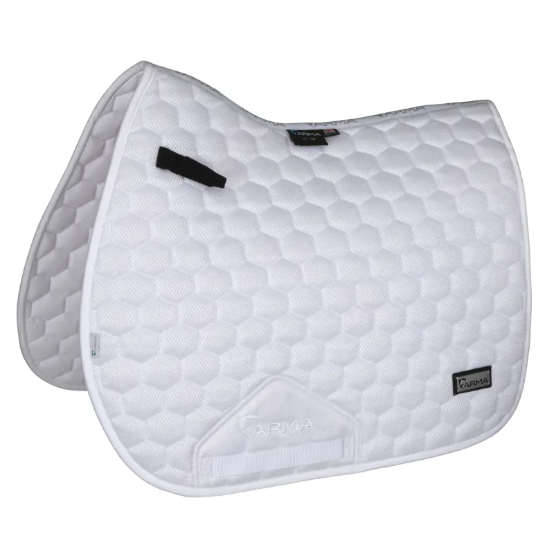 Shires ARMA 3D Mesh Saddlecloth - White