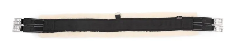Shires ARMA Fleece Lined Girth with Elastic - Black