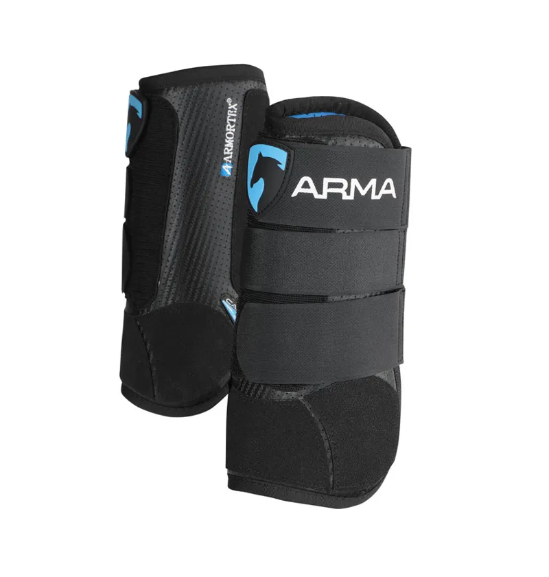 Shires ARMA Carbon Cross Country Front Boots - Black