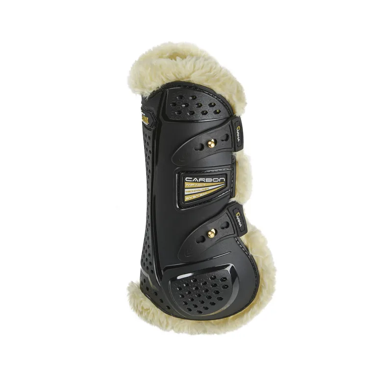 Shires ARMA OXI-ZONE Supafleece Tendon Boots - Black-2