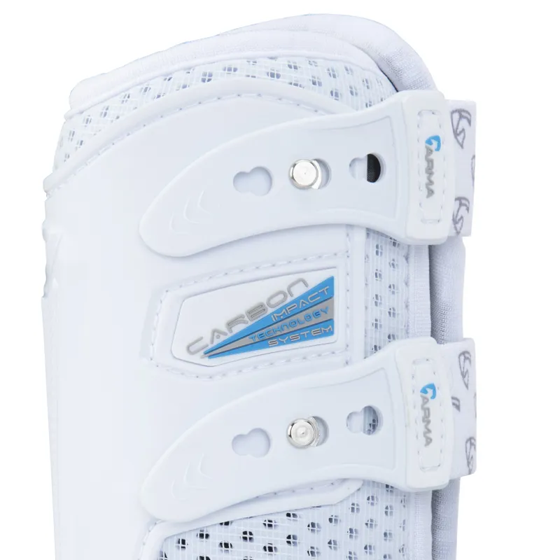 Shires ARMA Carbon Training Boots - White-5