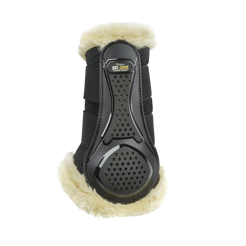 Shires ARMA OXI-ZONE Supafleece Brushing Boots - Black-2
