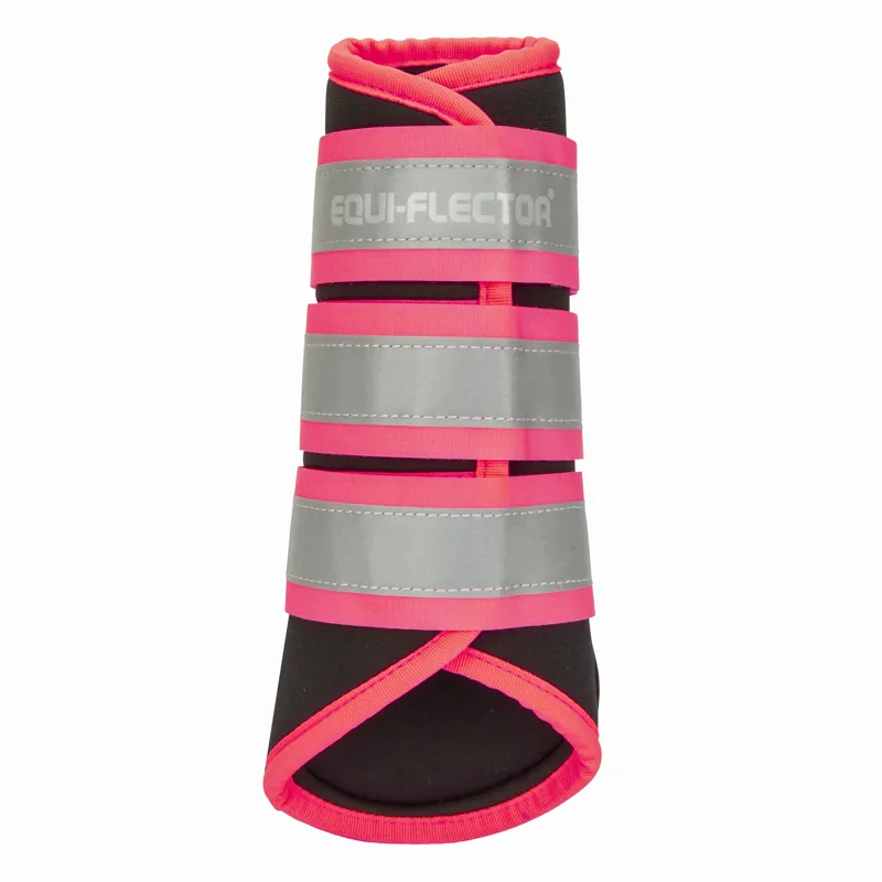 Shires ARMA EQUI-FLCTOR Brushing Boots - Pink-2