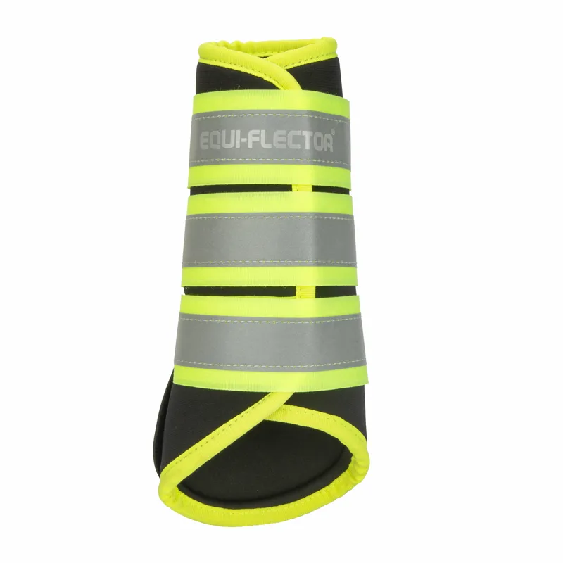 Shires ARMA EQUI-FLECTOR Brushing Boots - Yellow-2