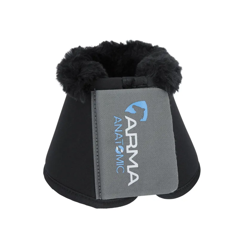 Shires ARMA SupaFleece Neoprene Over Reach Boots - Grey-1