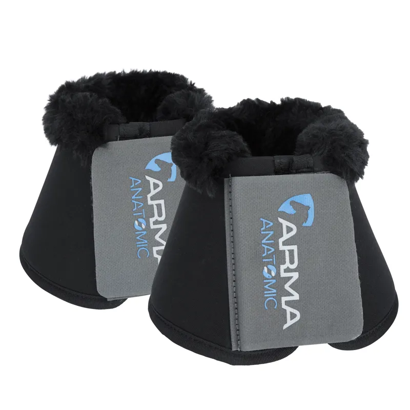 Shires ARMA SupaFleece Neoprene Over Reach Boots - Grey