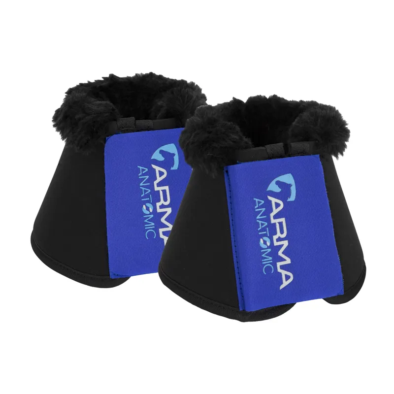 Shires ARMA SupaFleece Neoprene Over Reach Boots - Royal Blue