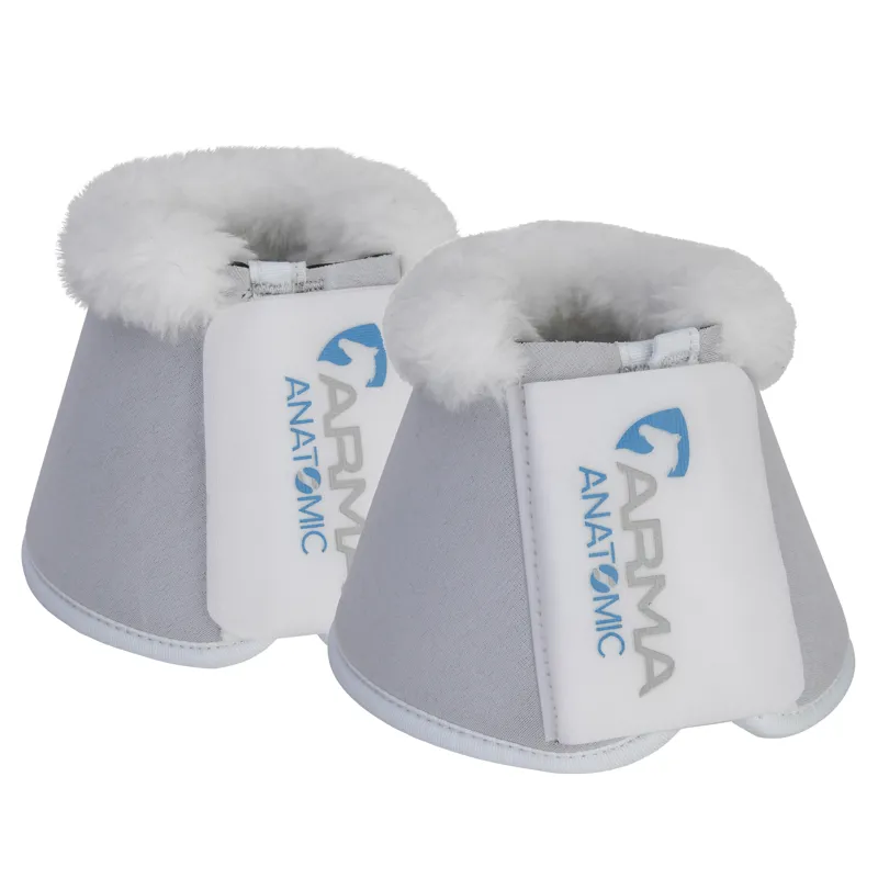 Shires ARMA SupaFleece Neoprene Over Reach Boots - White