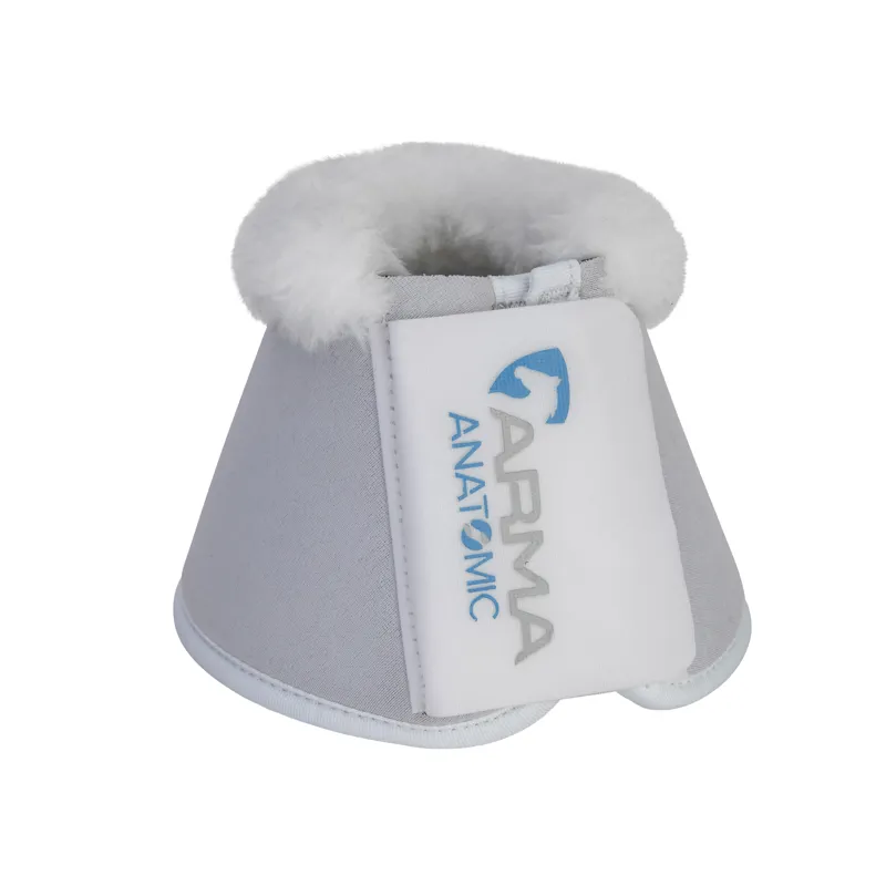 Shires ARMA SupaFleece Neoprene Over Reach Boots - White-1